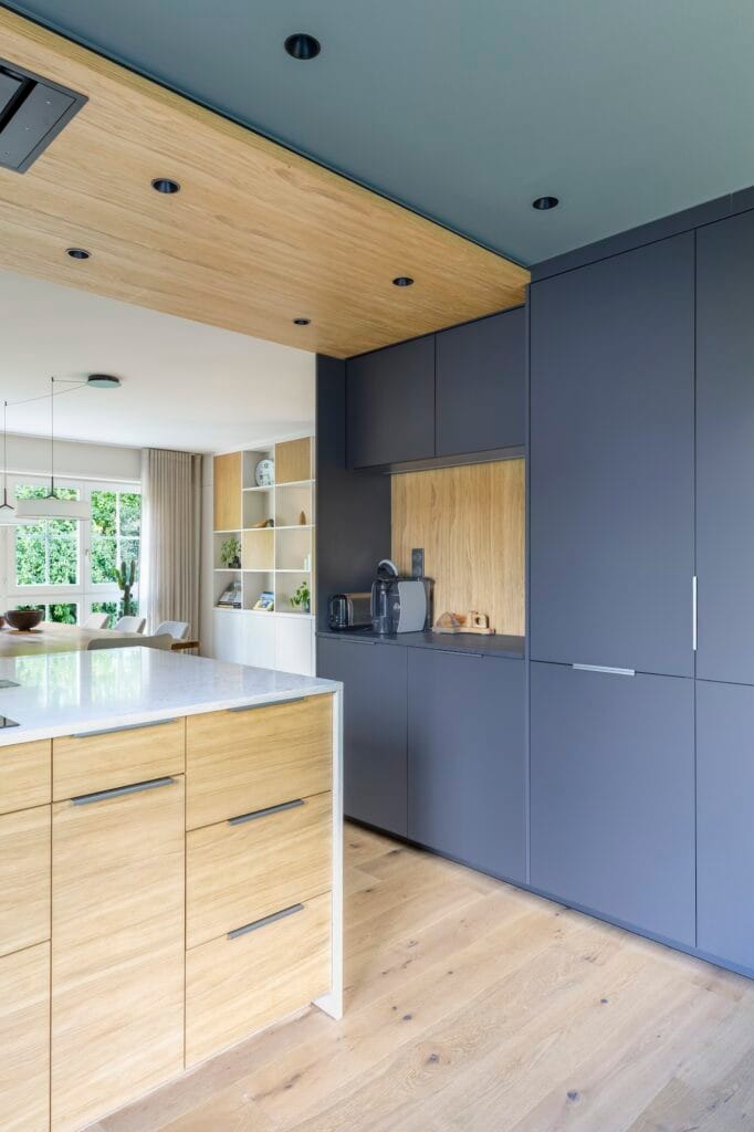 La niche pour la machine à café, par Etymodéco, Magali Brustlein, Décoratrice d'intérieur à Saint Louis en Alsace