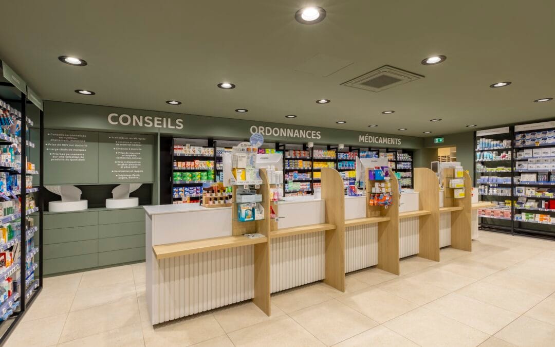Décoration & signalétique Pharmacie Mulhouse