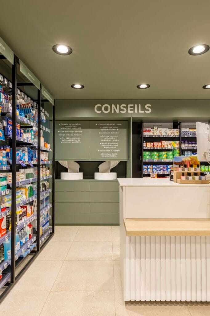 Circulation autour du point conseils, par Etymodéco, par Etymodéco, Magali Brustlein, Décoratrice d'intérieur à Saint Louis en Alsace